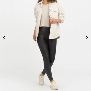 Spanx Faux Leather Leggings